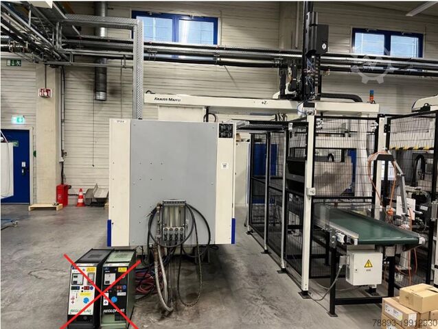 Spritzgießmaschine KraussMaffei KM 110-380 CX nur 25000 Std.