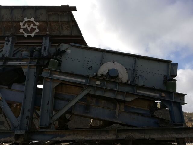 Invoertrechter met voorzeef Haver & Boecker UF 1200x3650