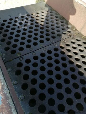 Invoertrechter met voorzeef Haver & Boecker UF 1200x3650