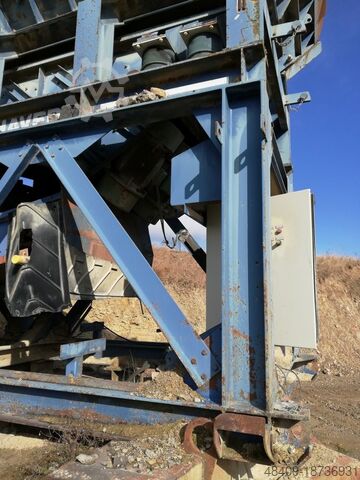 Invoertrechter met voorzeef Haver & Boecker UF 1200x3650