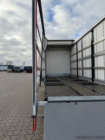 Biltransport lastbil MAN 26.440 6x2 mit Schwerlast-Ladebordwand Rampe