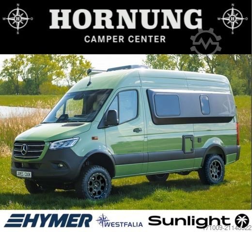 Camper van WESTFALIA James Cook 600 D Premium 4x4 RESEDAGRÜN LITHIUM