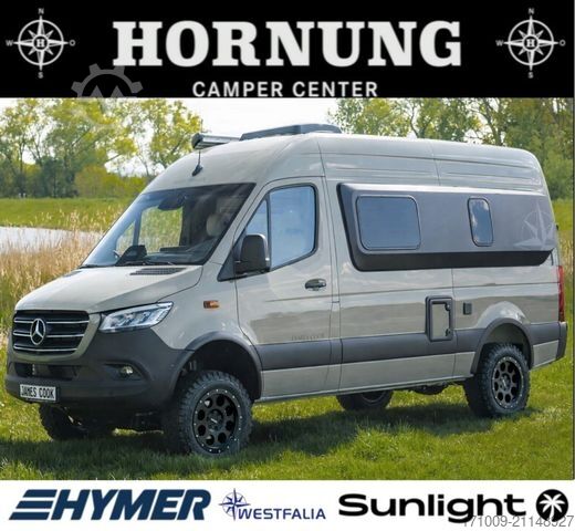 Camper van WESTFALIA James Cook 600 D 4x4 STEINGRAU  LITHIUM SOLAR