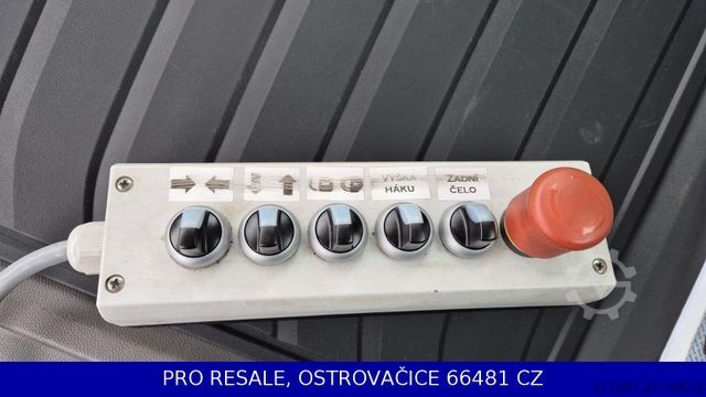 Haakarm vrachtwagen SCANIA P280 N323 4x2 E6 + ABROLLKIPP. + MANUAL