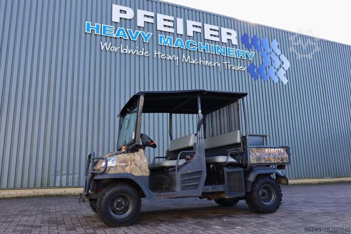 Kubota RTV1140CPX-UK 4x4 ATV Diesel, 4x4 Drive, 4 Persons Kubota RTV1140CPX-UK 4x4 ATV Diesel, 4x4 Drive, 4 Persons