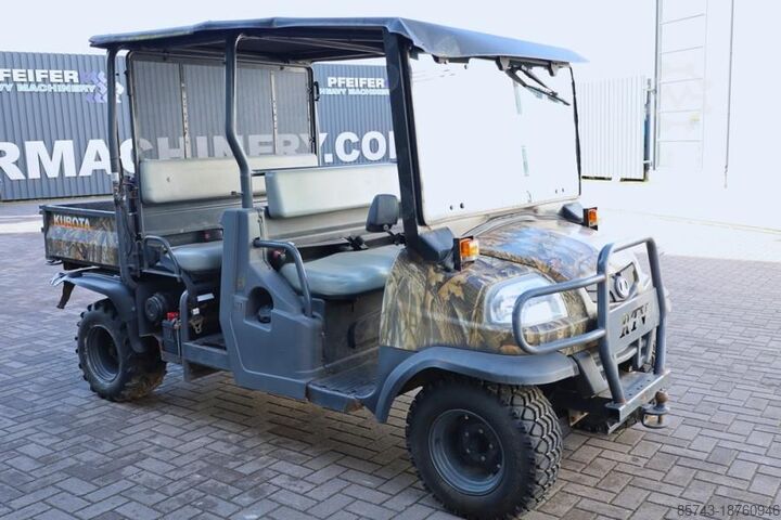 Kubota RTV1140CPX-UK 4x4 ATV Diesel, 4x4 Drive, 4 Persons Kubota RTV1140CPX-UK 4x4 ATV Diesel, 4x4 Drive, 4 Persons