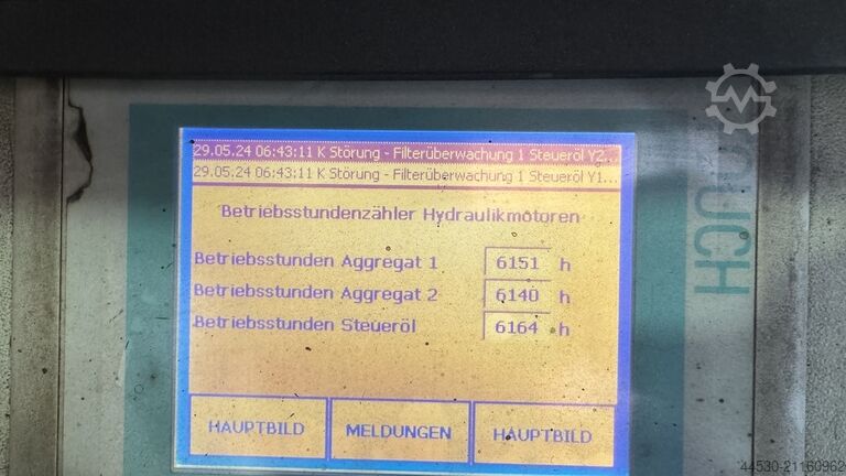 Hydraulische Presse ALIKO 12800 x 3000 to