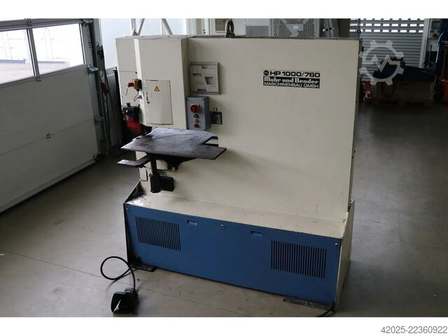 Presse de poinçonnage MUBEA HP 1000 / 760