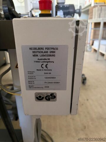 Folding machine Heidelberg Stahlfolder TI52-6-4