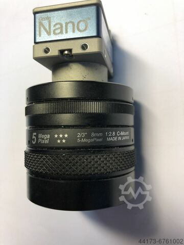 Industriell kamera med lins Teledyne dalsa Genie Nano G3-GM11-M2420