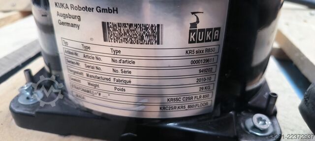 Robot industriel Kuka KRC2sr + KCP2 + KR5 sixx R850