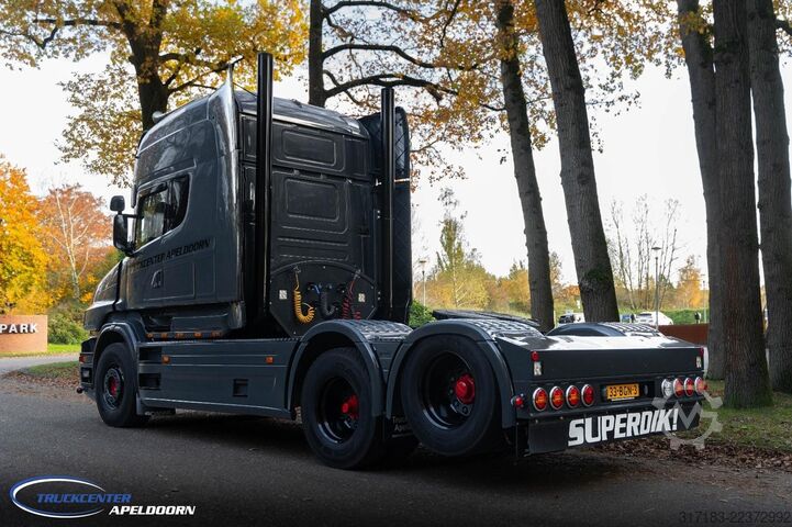 Standaard trekker Scania T560 Longline, 6x2 Boogie, Retarder, Torpedo - ...