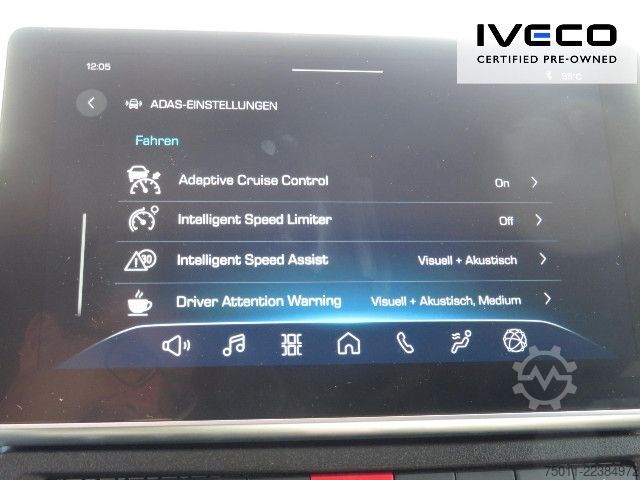 Højt tag varevogn IVECO Daily 35S18HA8V 6-Sitzer, Klima, Kamera, l+h