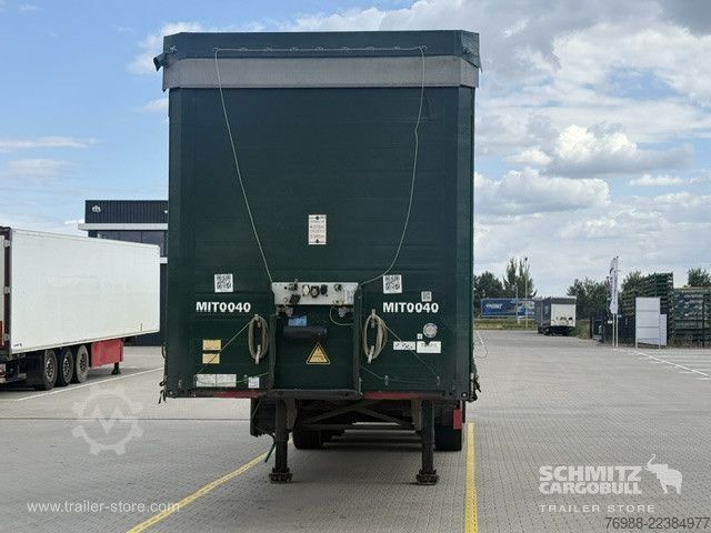 Åben sættevogn med presenning Schmitz Cargobull Curtainsider Mega