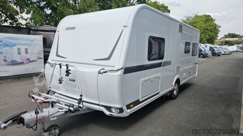 Campingvogn Hymer/Eriba Nova 530 Mover, Hubstützen,Arktis Paket