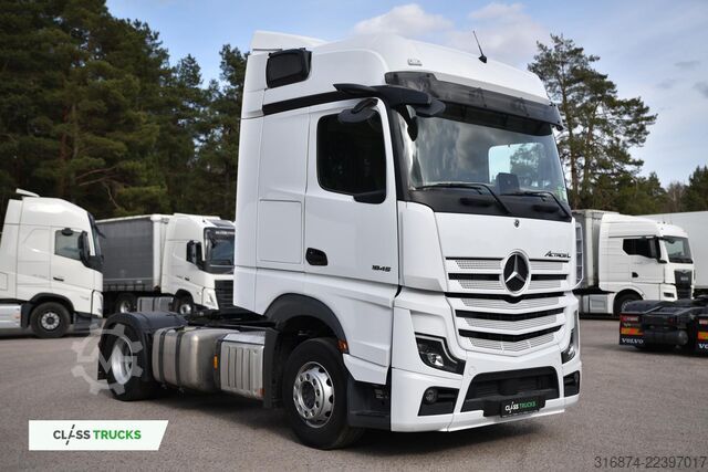 Standart çekici ünitesi MERCEDES-BENZ Actros 5 1845 BigSpace MirrorCam