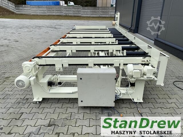 Mesa de alimentación para la cepilladora de cuatro lados