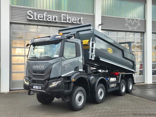 Tipper Iveco AD410T46W 8x8 Hinterkipper Hydr. Klappe
