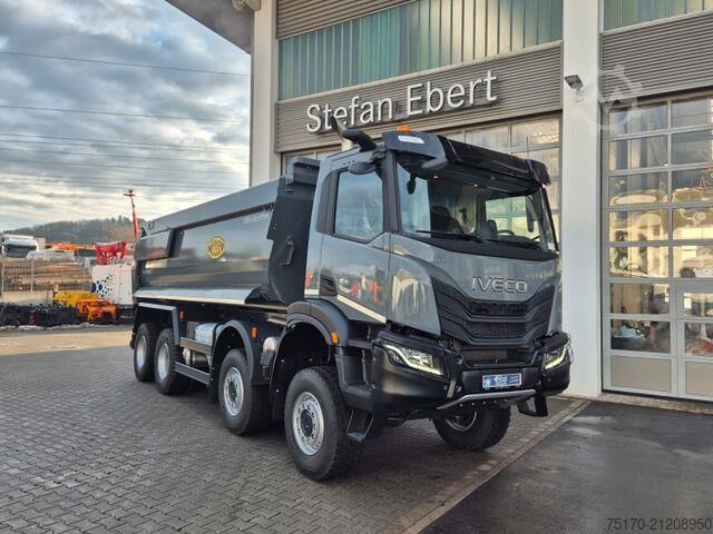 Tipper Iveco AD410T46W 8x8 Hinterkipper Hydr. Klappe