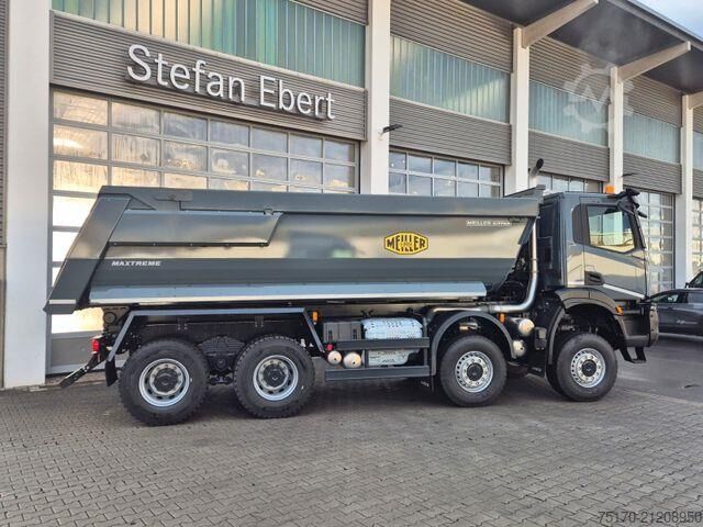 Tipper Iveco AD410T46W 8x8 Hinterkipper Hydr. Klappe