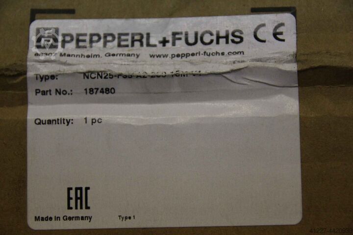 Inductieve sensor Pepperl+Fuchs NCN25-F35-A2-250-15M-V1