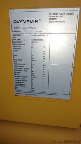 Altro  . Olympian Generator XQE250-2