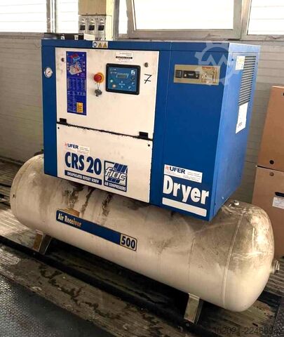 Geluidsarme schroefcompressor Fiac air CRS 20