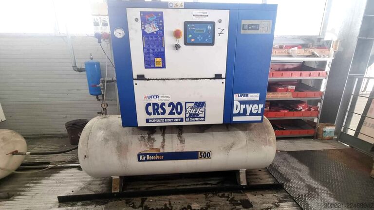 Geluidsarme schroefcompressor Fiac air CRS 20