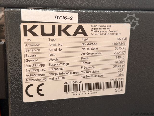 Ipari robot KUKA KR 90 R2700 pro