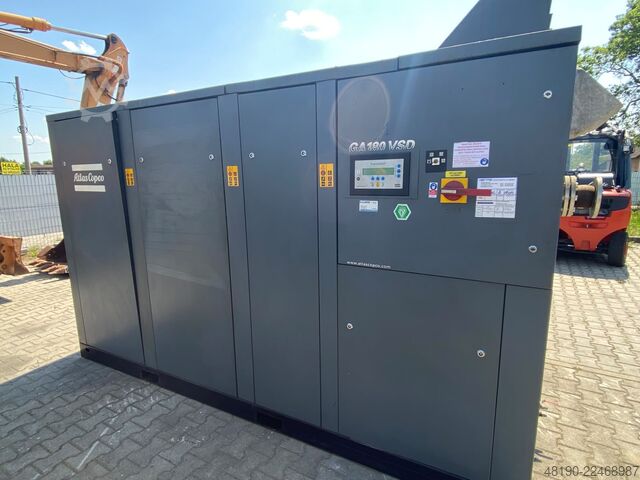 Csavarkompresszor Atlas Copco GA180VSD