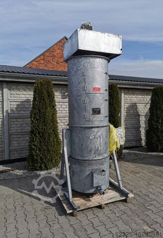 Stofafzuiging, waterextractie, afscheider U.A.S.