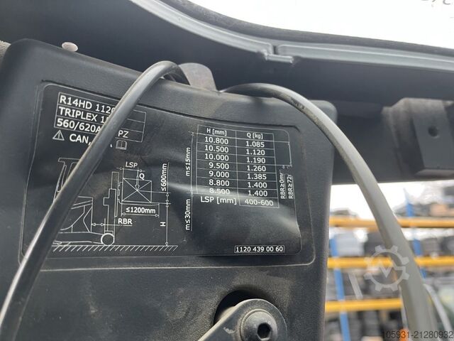 Reach Truck Linde R14HD-01