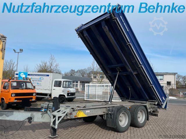 Three-way tipper trailer MÜLLER-MITTELTAL KA-TA-R 13.5/ geteilte Klappe/ NL9.8t/ neuwertig