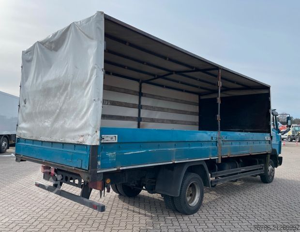 Pick-up van MERCEDES-BENZ LK 814 BB/ 6 Zyl./ Pritsche/ Planenaufbau/ NL 3t