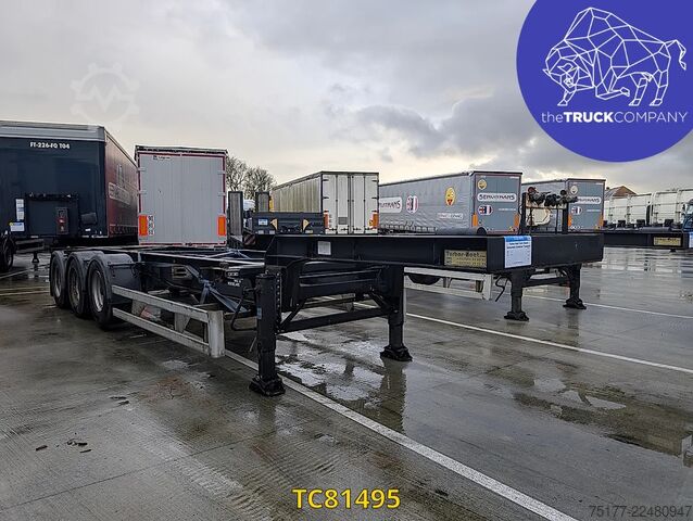 Containervervoer Turbos Hoet Tank chassis Gooseneck