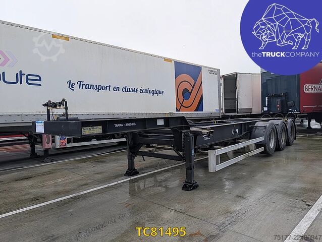 Containervervoer Turbos Hoet Tank chassis Gooseneck