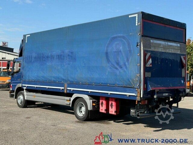 Ladbil med presenning Mercedes-Benz Atego 1224 Plane Spriegel LBW BÄR 1,5t + AHK