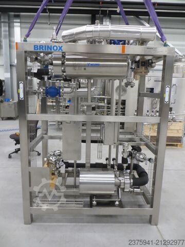 BRINOX process plant / CIP skid type Brinox LEP 12 CIP
