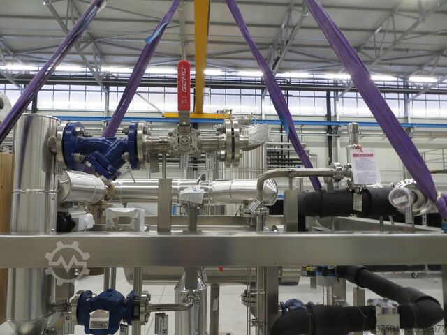 BRINOX process plant / CIP skid type Brinox LEP 12 CIP