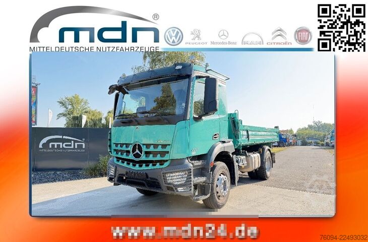 Driezijdige kipper MERCEDES-BENZ Arocs 1836 4x2 MEILLER Kipper AHK 35to