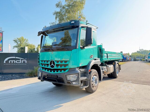 Driezijdige kipper MERCEDES-BENZ Arocs 1836 4x2 MEILLER Kipper AHK 35to