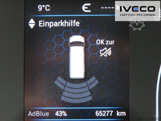 Højt tag varevogn IVECO Daily 35S16V Klima, PDC, Radstand 3520mm