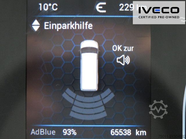 Højt tag varevogn IVECO Daily 35S16V Klima, PDC, Radstand 3520mm