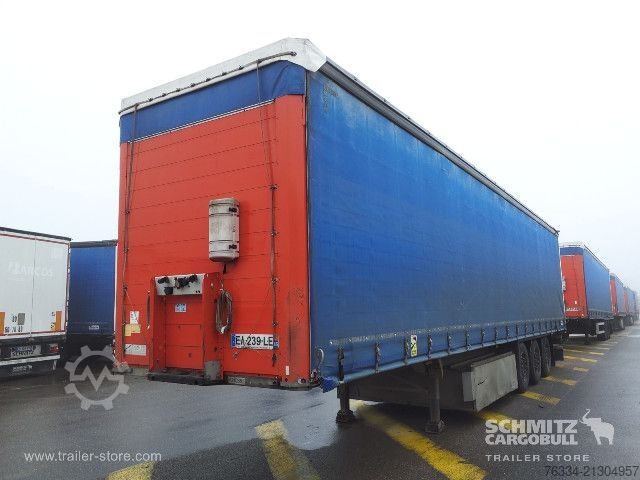 Nyitott ponyvás félpótkocsi Schmitz Cargobull Semitrailer Curtainsider Standard