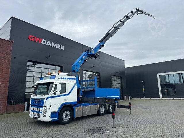 Camión grúa Volvo FM 420 6x2 Trekker/Bakwagen HMF 4720 + Flyjib ,...