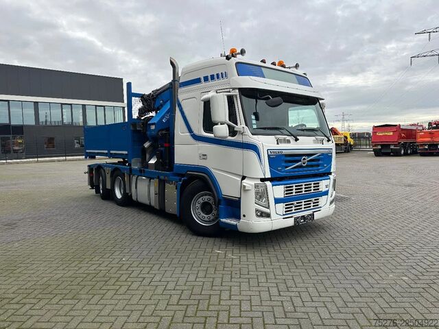 Camión grúa Volvo FM 420 6x2 Trekker/Bakwagen HMF 4720 + Flyjib ,...