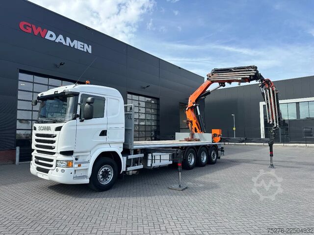Camión grúa Scania R490 8x4 Tridem Fassi F660 + Fly Jib Euro 6