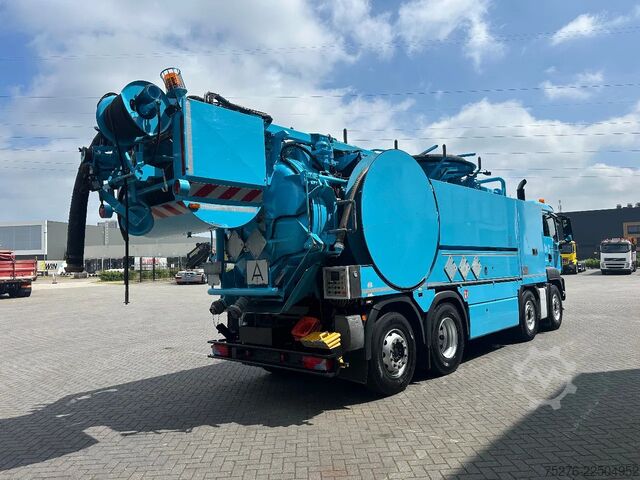 Veículo de aspiração MAN TGS 35.400 8X2-4 BL WIEDEMANN SUPER 1000