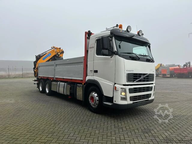 Kranwagen Volvo FH 480 6x4 Effer 525/6S + Fly Jib 6S ,Winch Euro 5