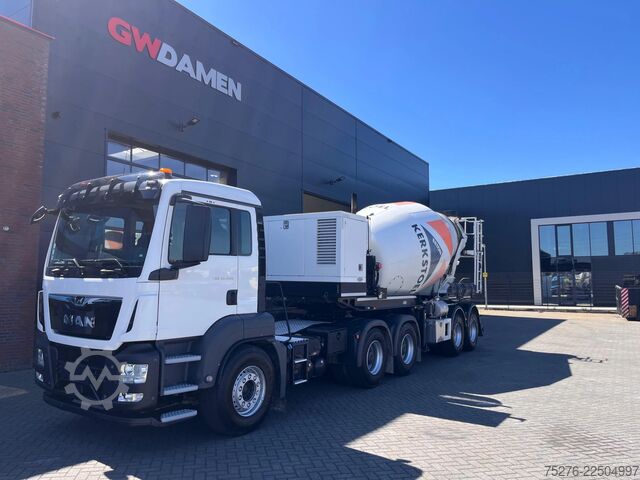 Blender MAN TGS 33.460 6x4 +Mixeroplegger 12 m3 met Motor